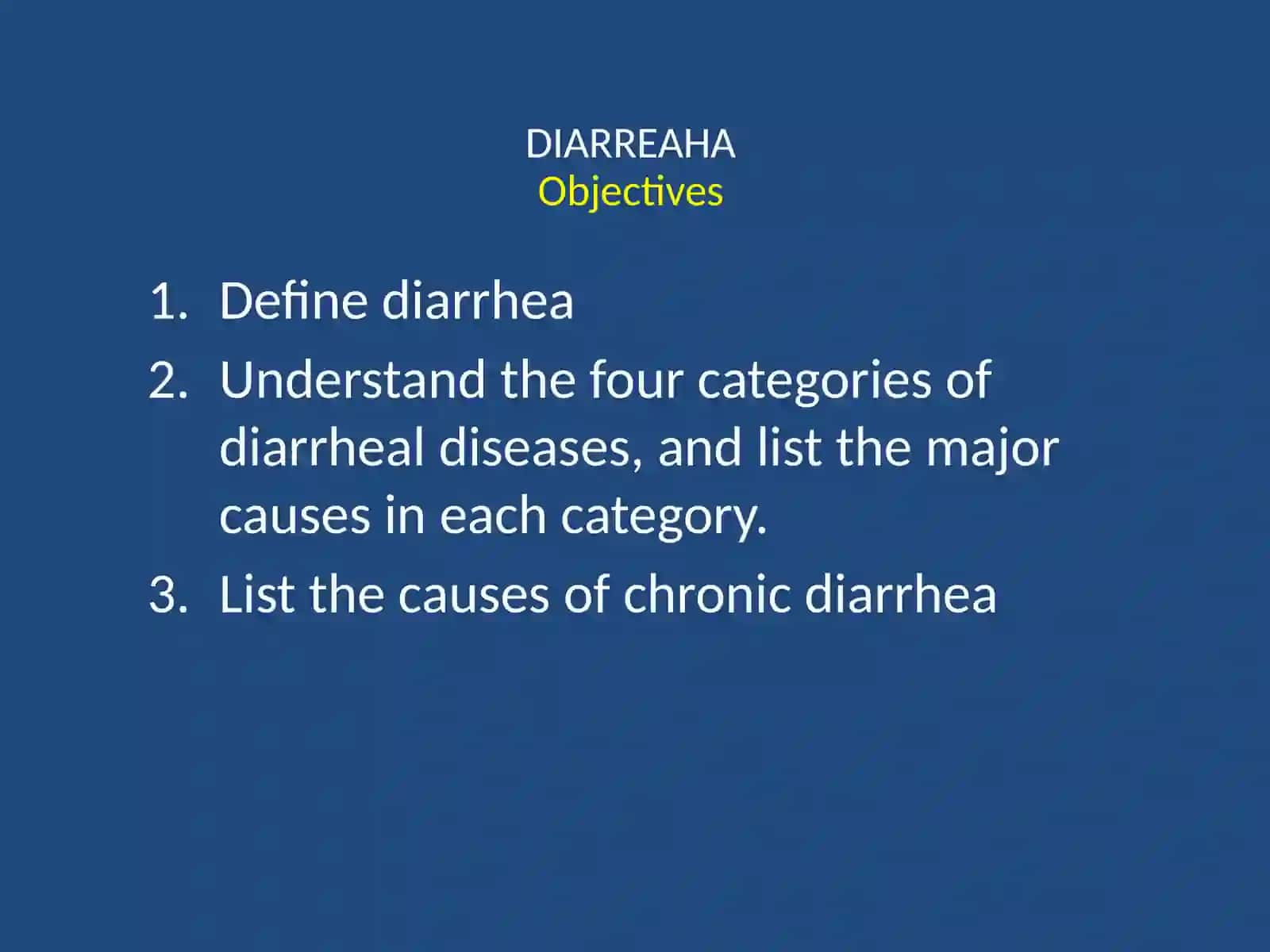 Gastrointestinal Block Pathology lecture 2