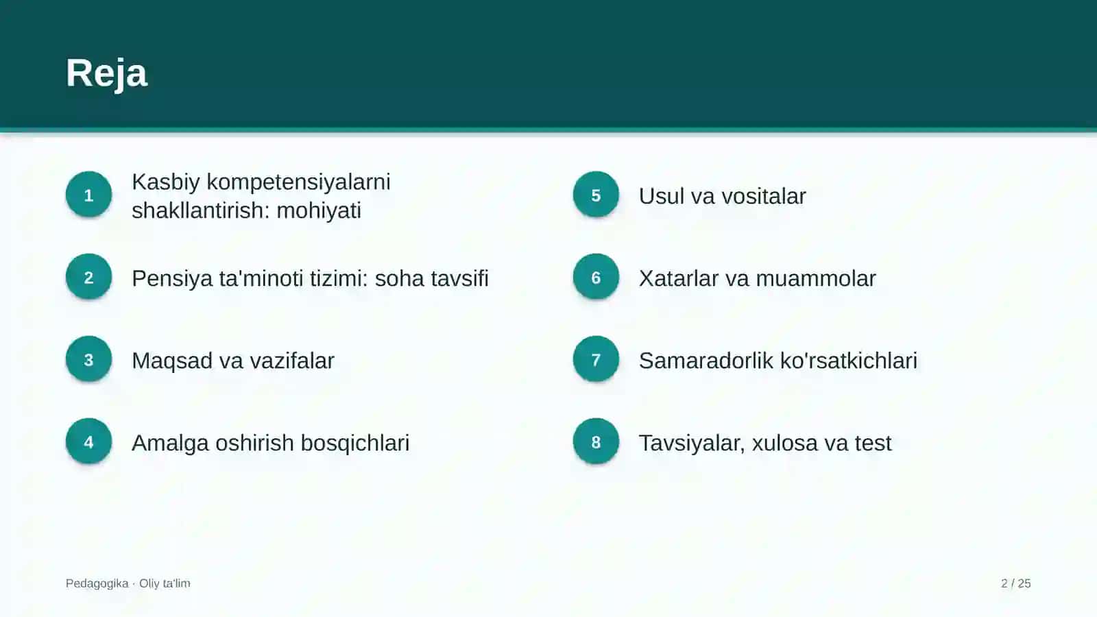 pensiya ta'minoti tizimida kasbiy kompetensiyalarni shakllantirish 1466 2