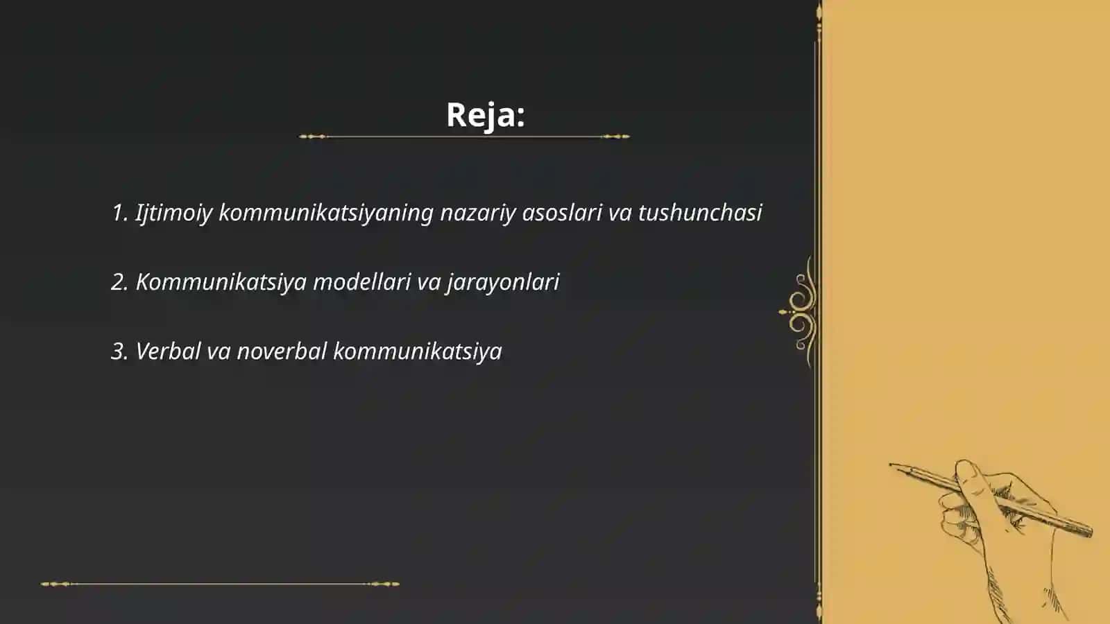 Ijtimoiy kommunikatsiya 2