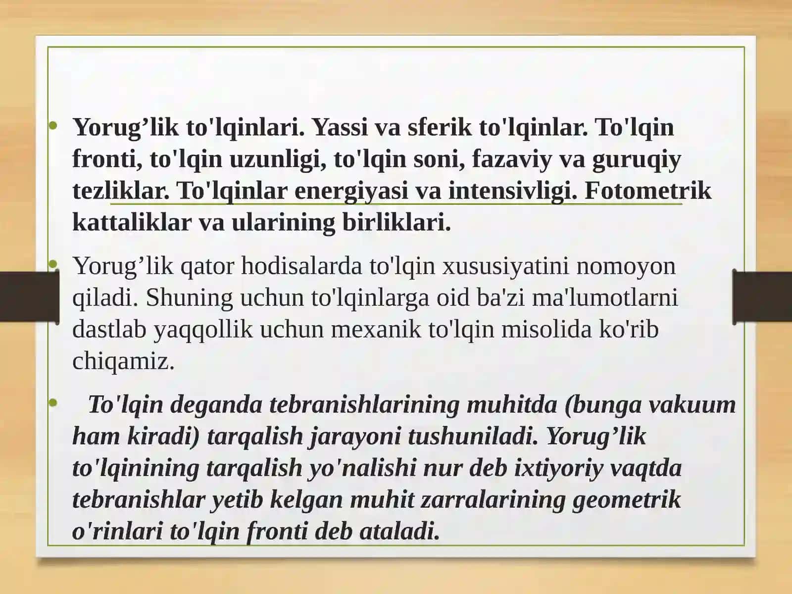 LINZALAR YORUQLIK TO’LIQLARI 2