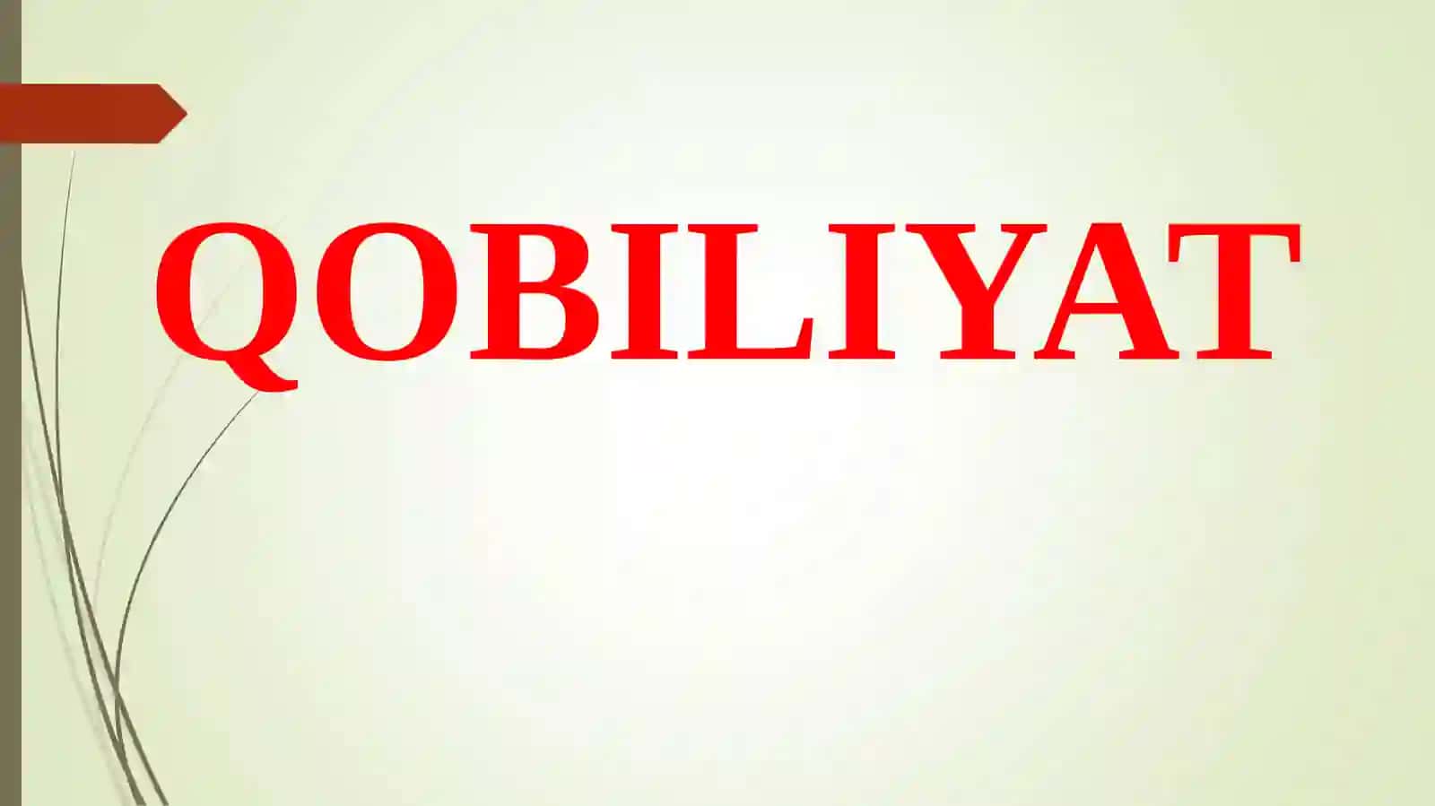 Qobiliyat va Iqtidor 2