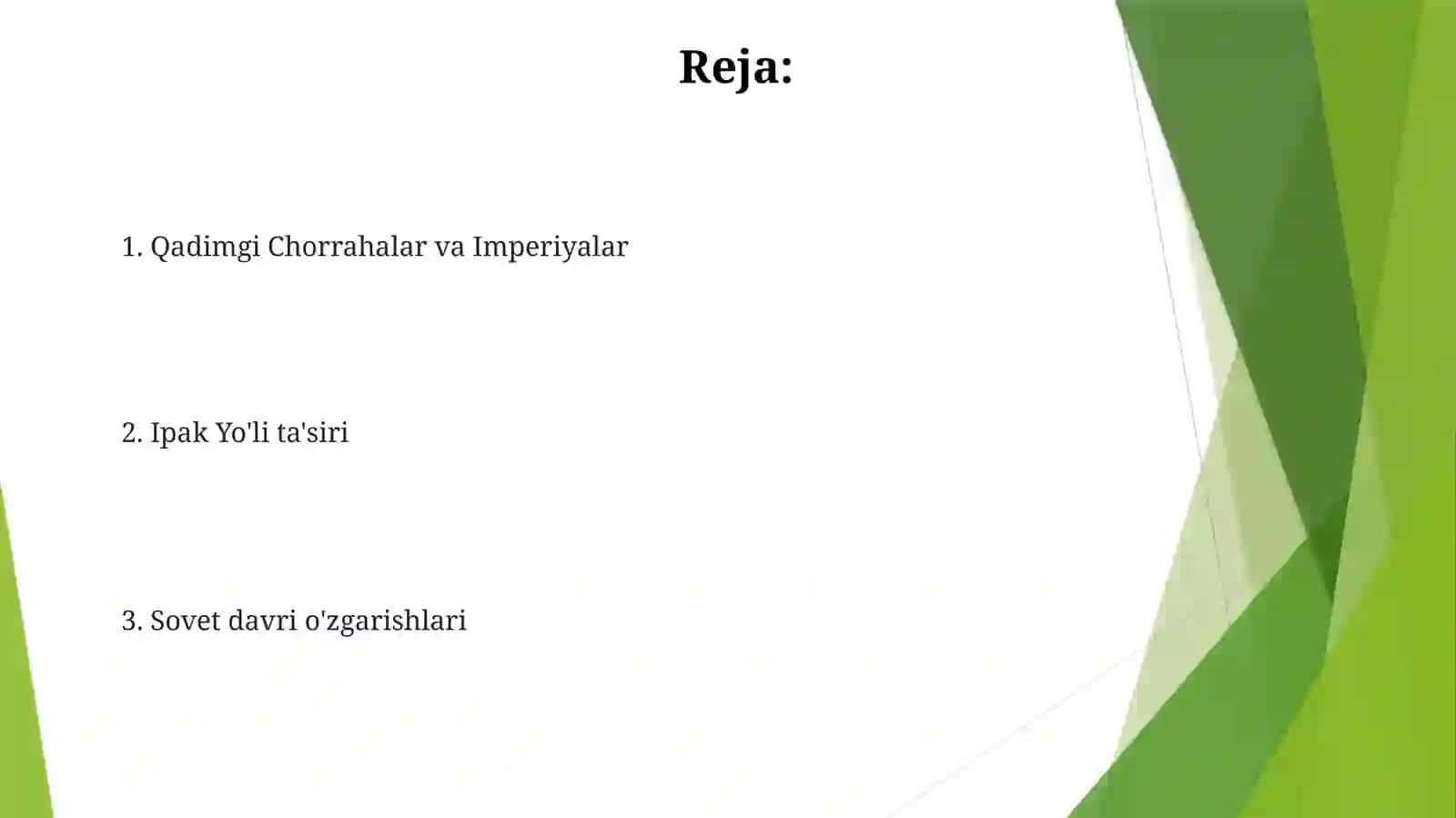 O'zbekiston respublikasi tarixiy geografiyasi 2