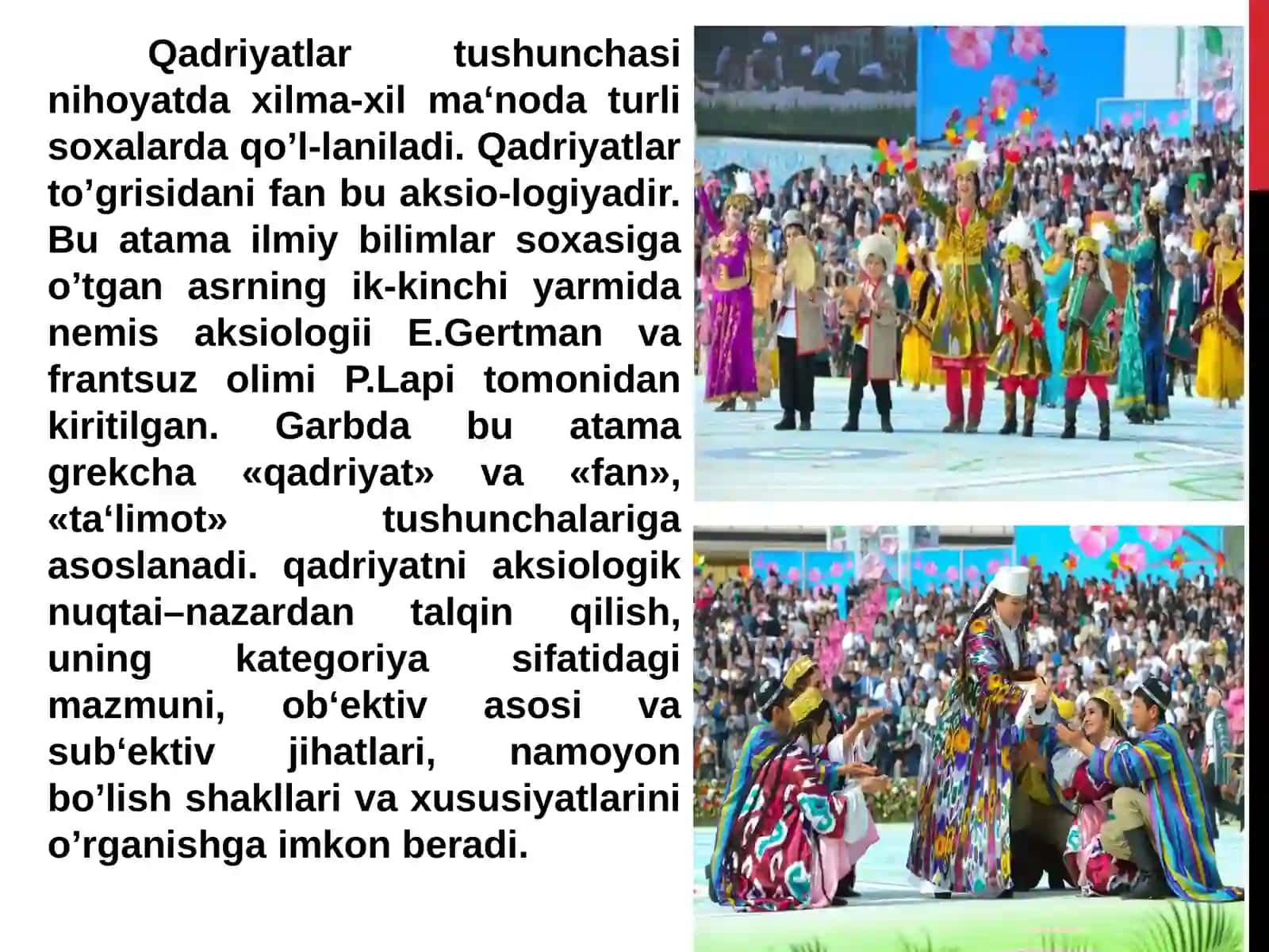 Qadriyatlar-qadrimizmavzusidaesseyozish 2