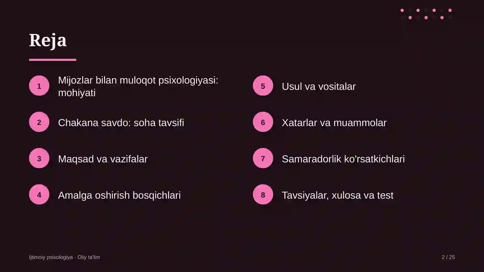 Chakana savdo misolida: mohiyati, bosqichlari, usullari va ko'rsatkichlari 2