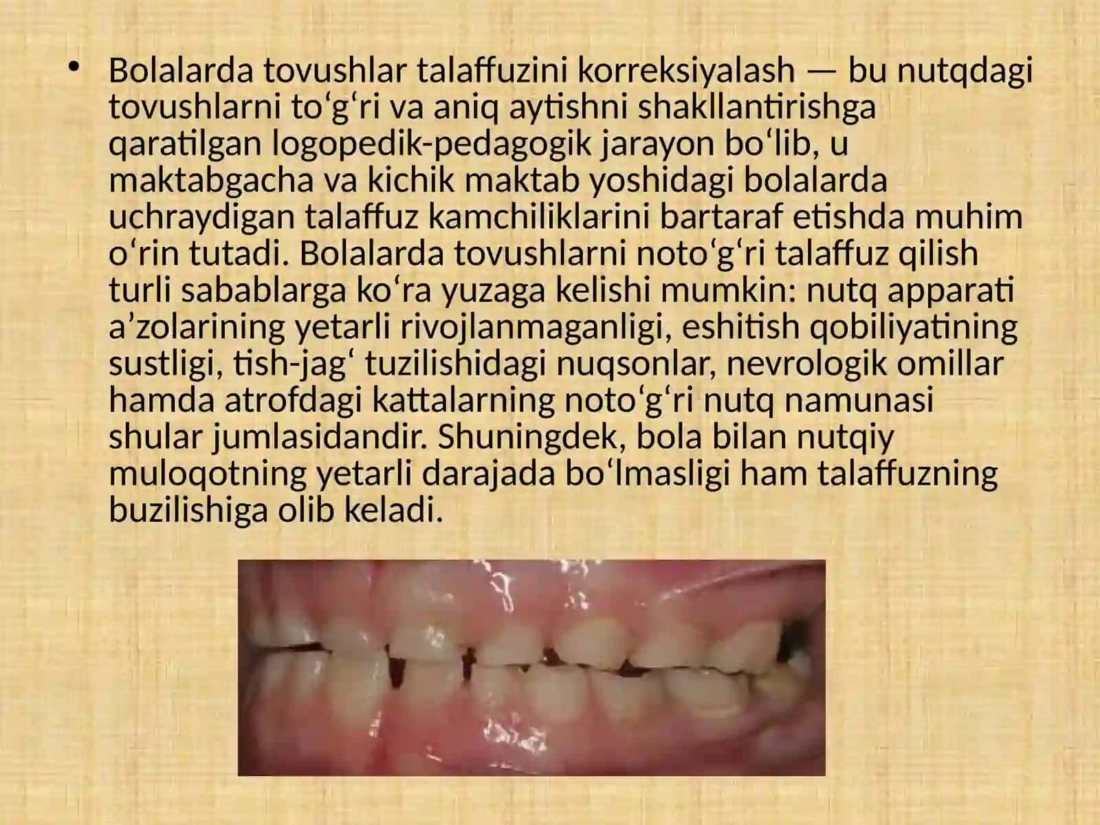 Bolalarda tovushlar talaffuzini korreksiyalash. 2