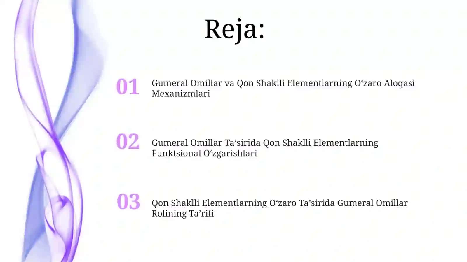 Gumeral Omillar va Qon Shaklli Elementlarning Oʻzaro Aloqasi Mexanizmlari 2