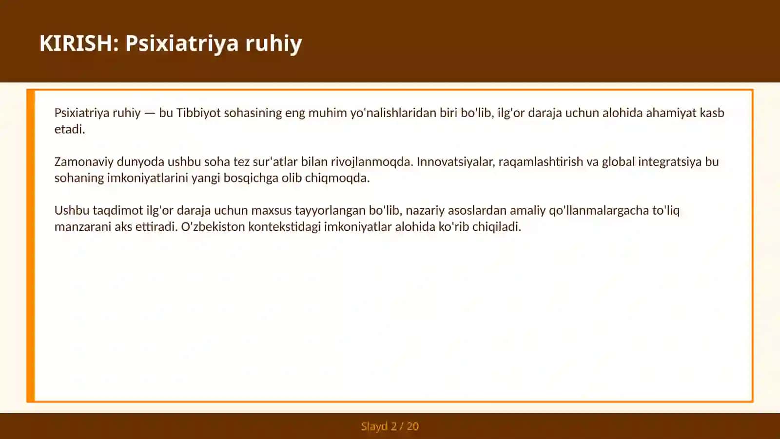 Psixiatriya ruhiy 2