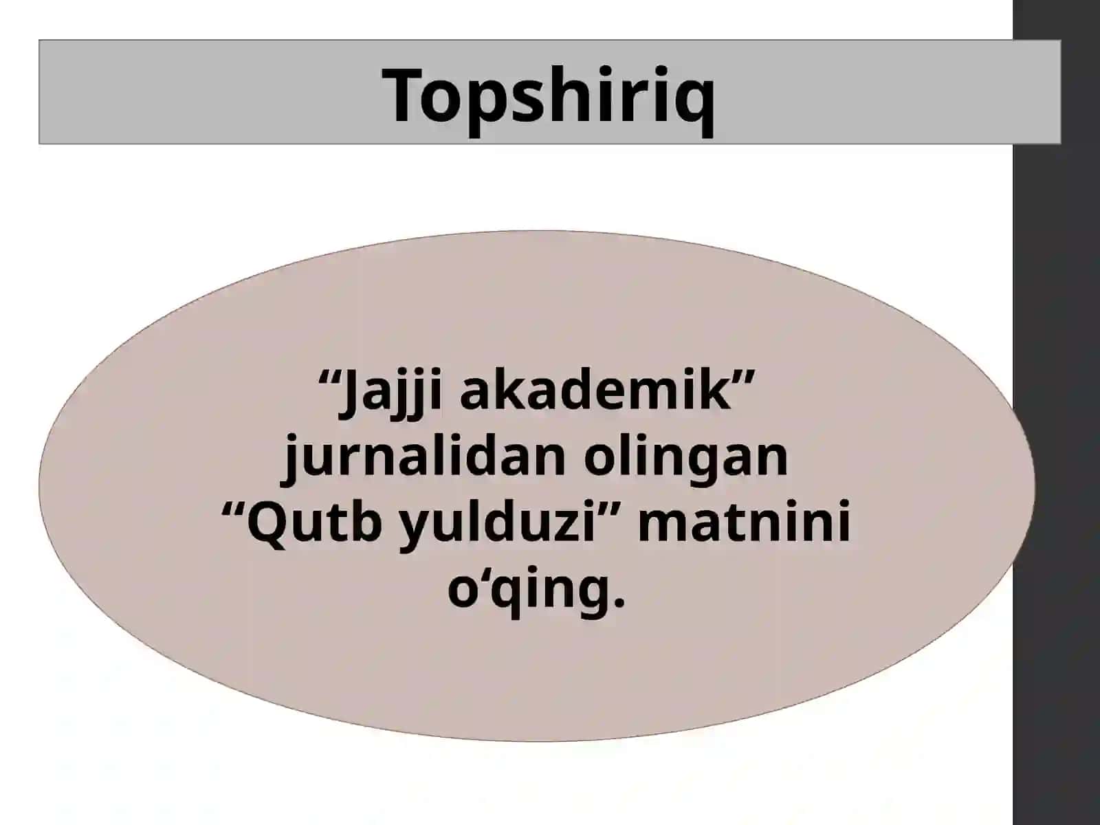 Matnvalug‘at ustida ishlash 2