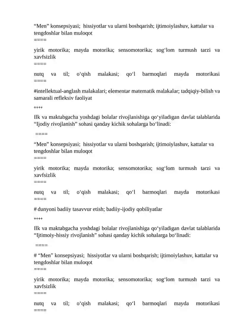 maktabgacha pedagogika testlar 2