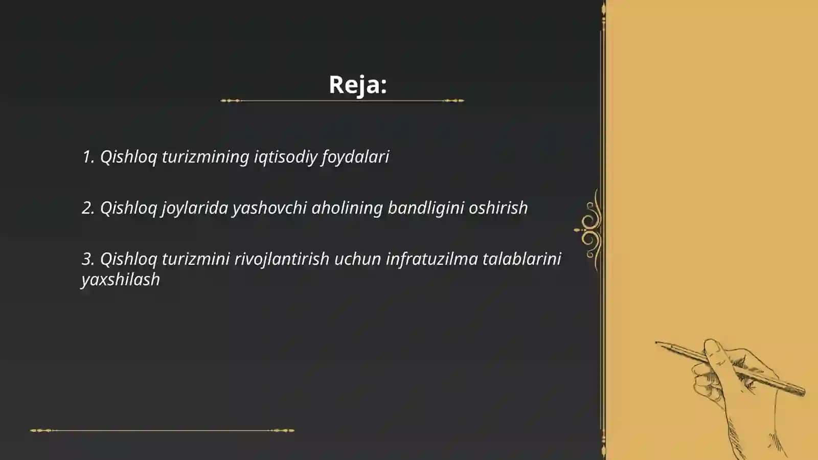 Qishloq Turizmi 2