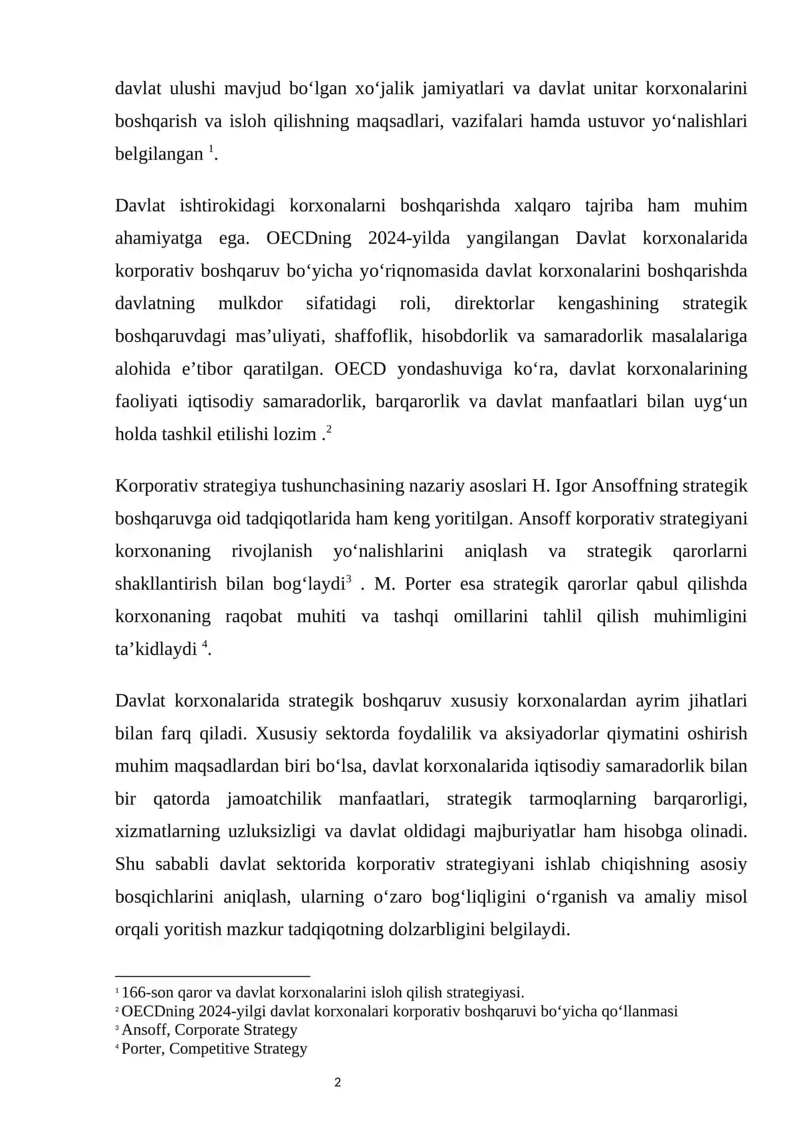 DAVLAT SEKTORIDA KORPORATIV STRATEGIYANI ISHLAB CHIQISHNING ASOSIY BOSQICHLARI 2