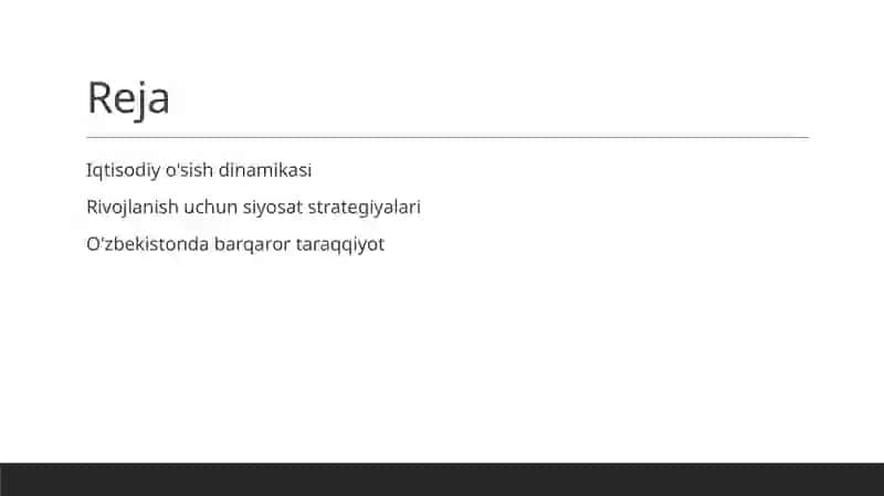 Iqtisodiy o'sish nazariyasi 2