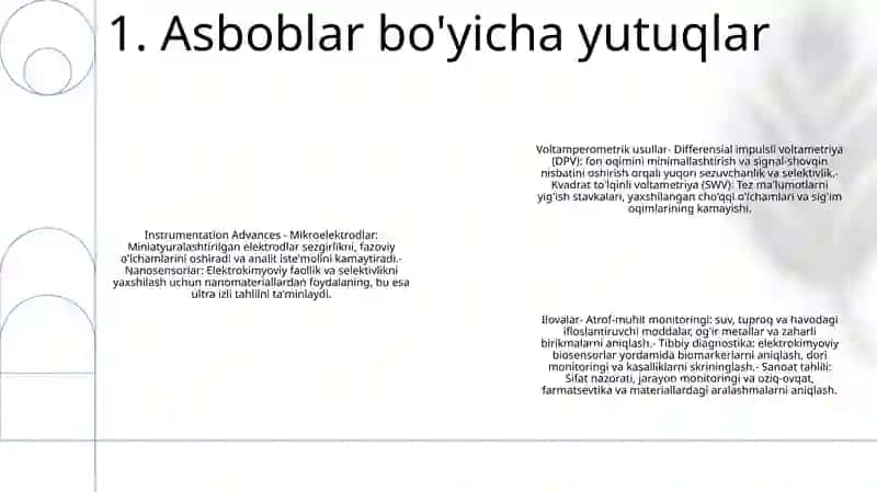 Voltamperometriyaning Zamonaviy Usullari 2