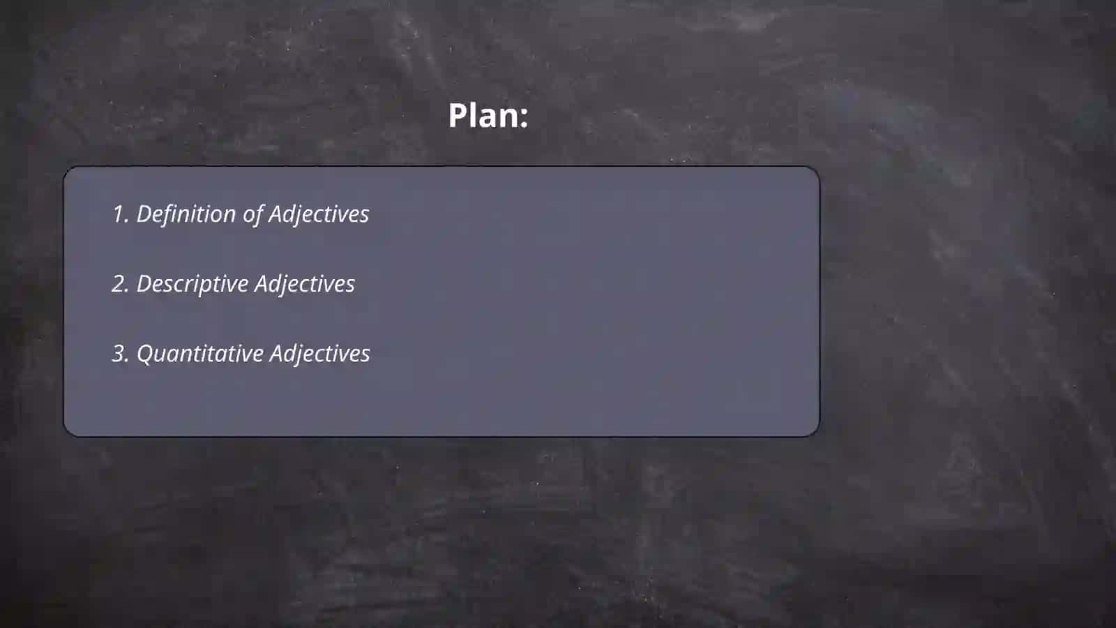 Adjective and its typs 2