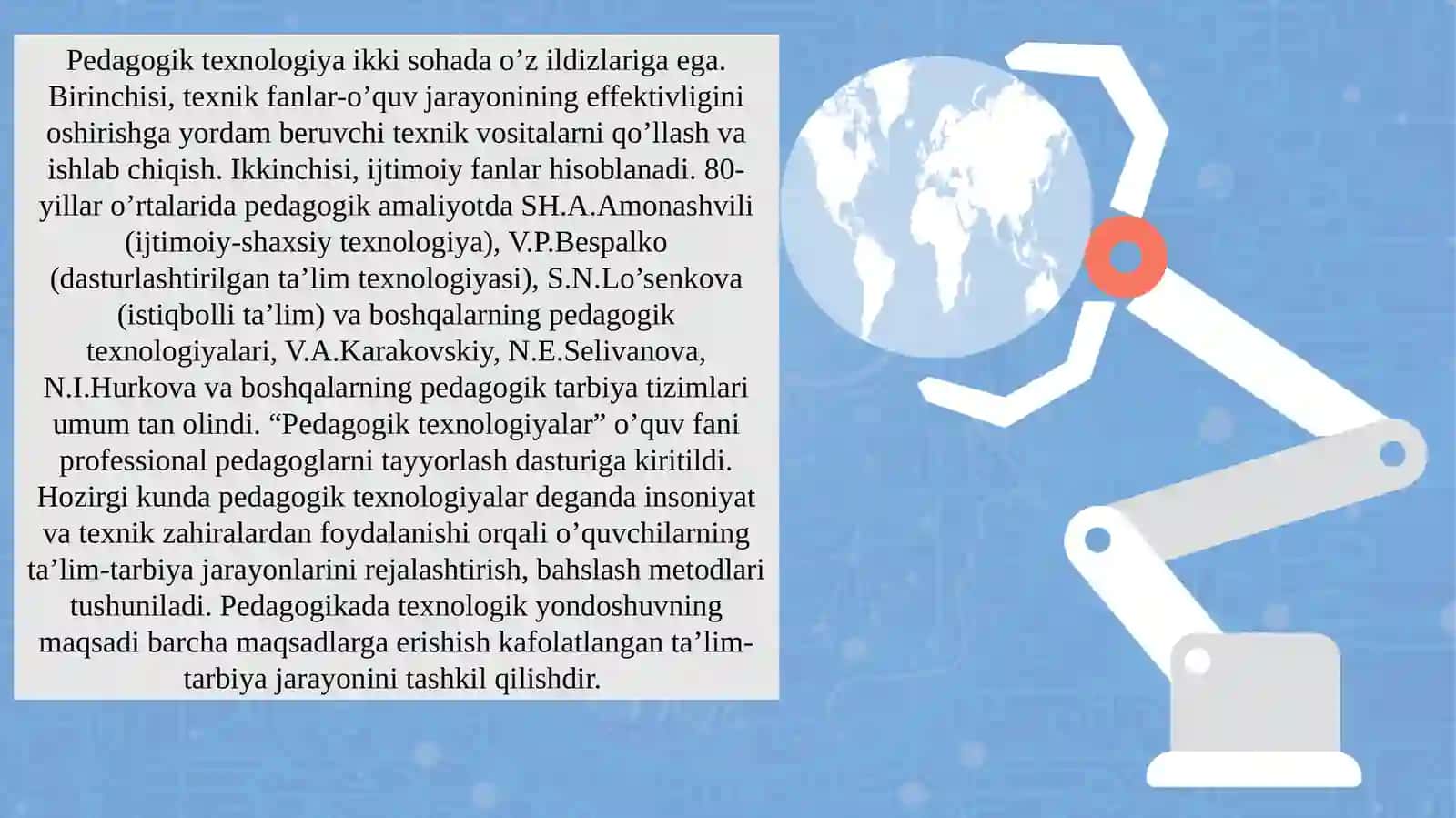 Ijtimoiy - pedagogik texnologiyalarni ishlab chiqishning nazariy asoslari 2