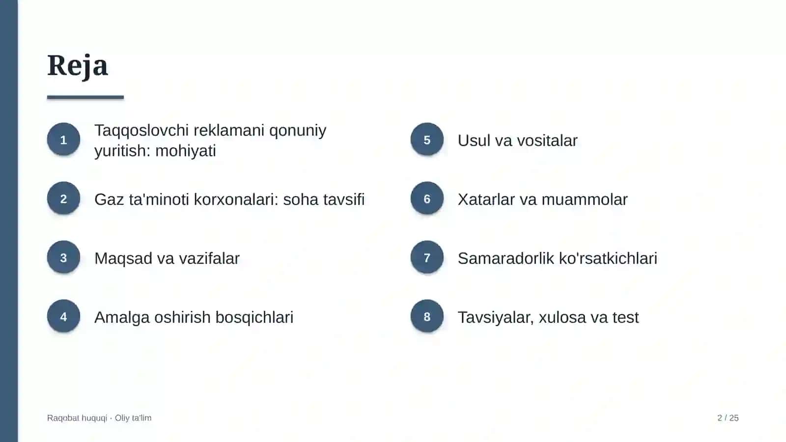 gaz ta'minoti korxonalarida taqqoslovchi reklamani qonuniy yuritish 3720 2