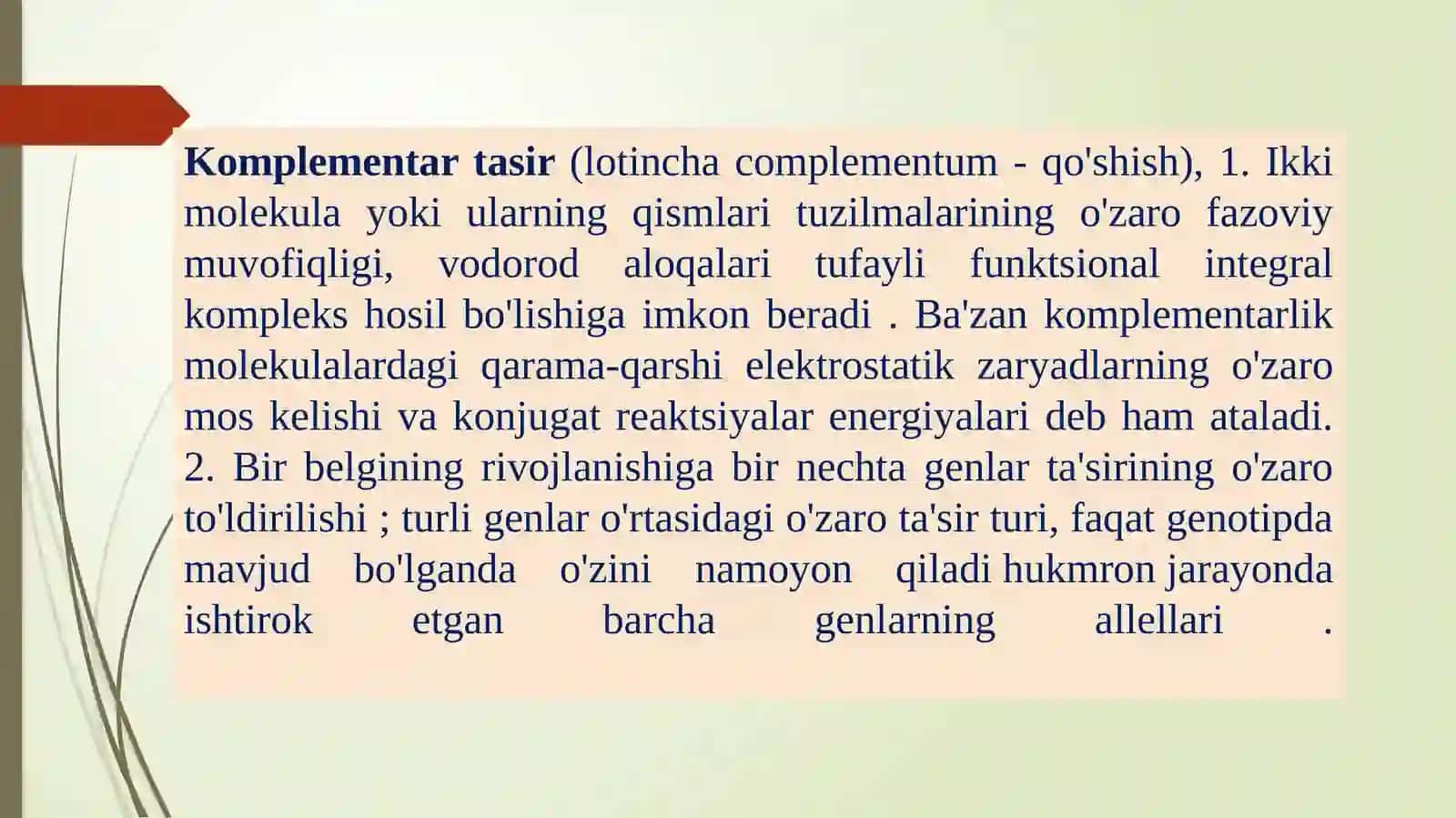 KOMPLEMENTAR TA’SIR 2