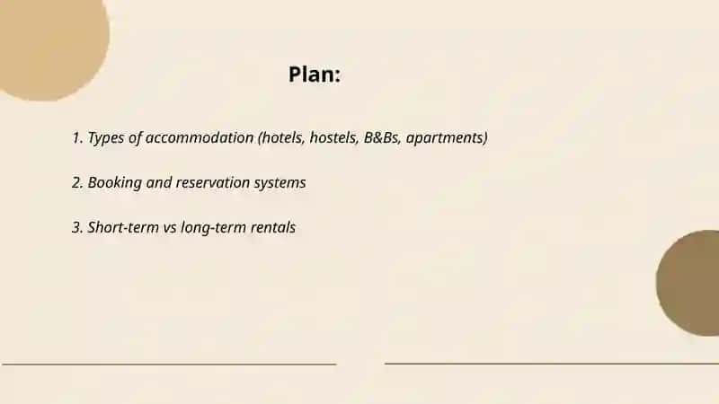 Accommodation Types and Booking Systems 2