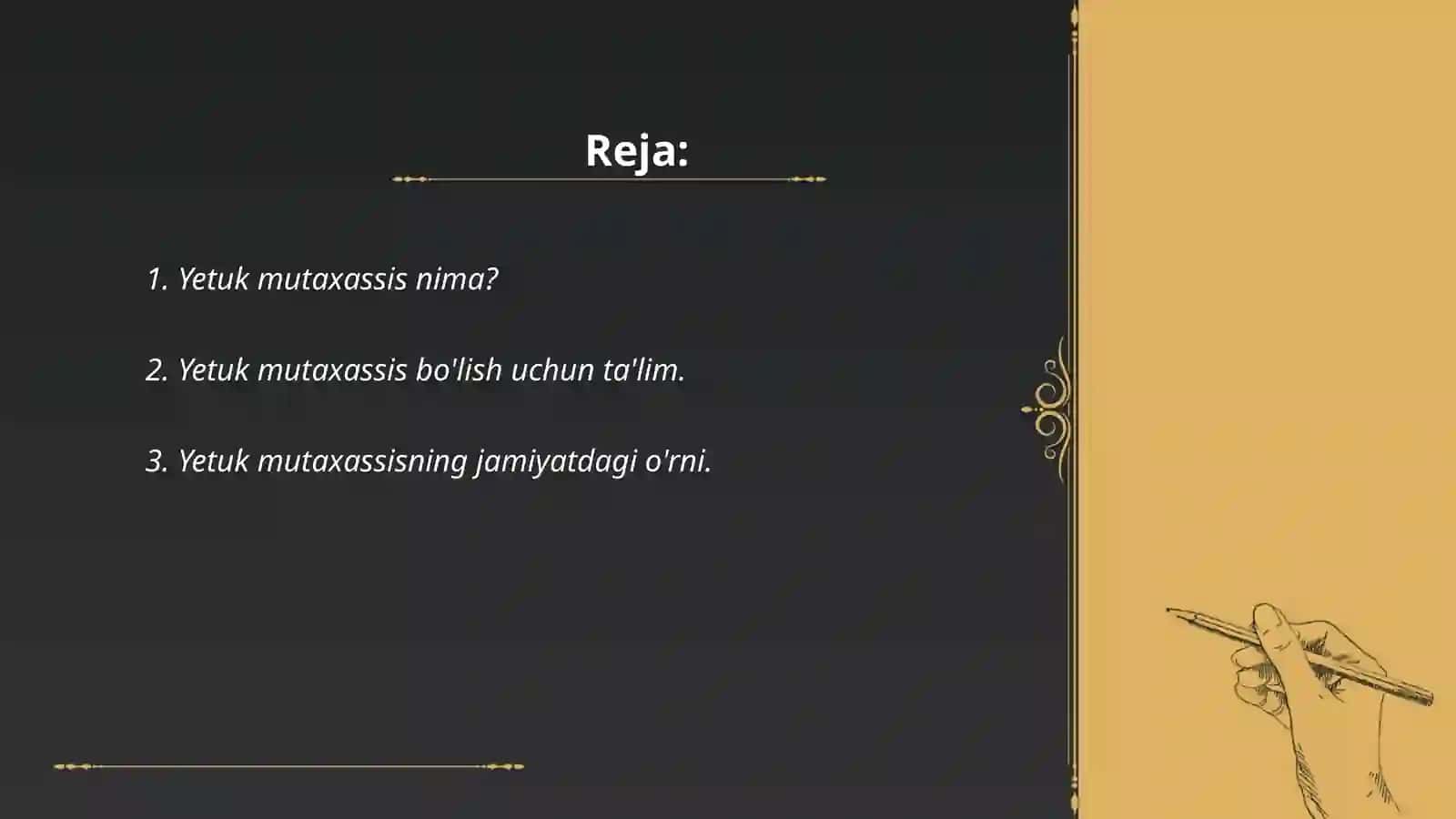 Yetuk mutaxassis 2