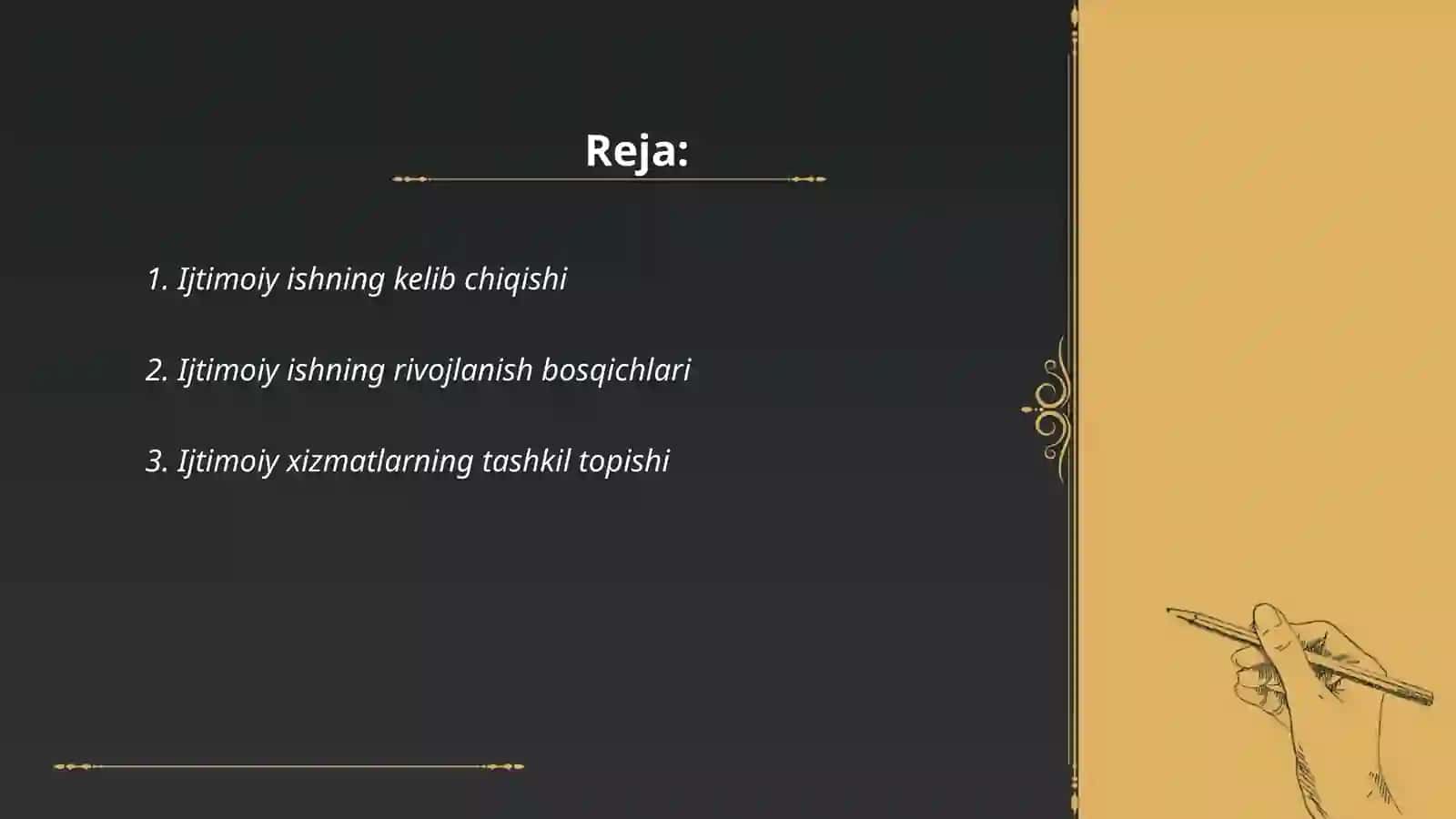 Ijtimoiy ish tarixi òquv fani sifatida 2