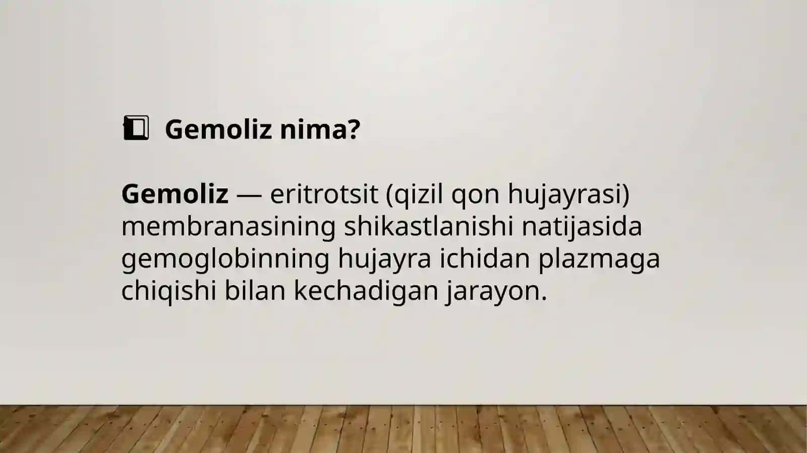 Gemolizni rivojlantirish mexanizmi 2