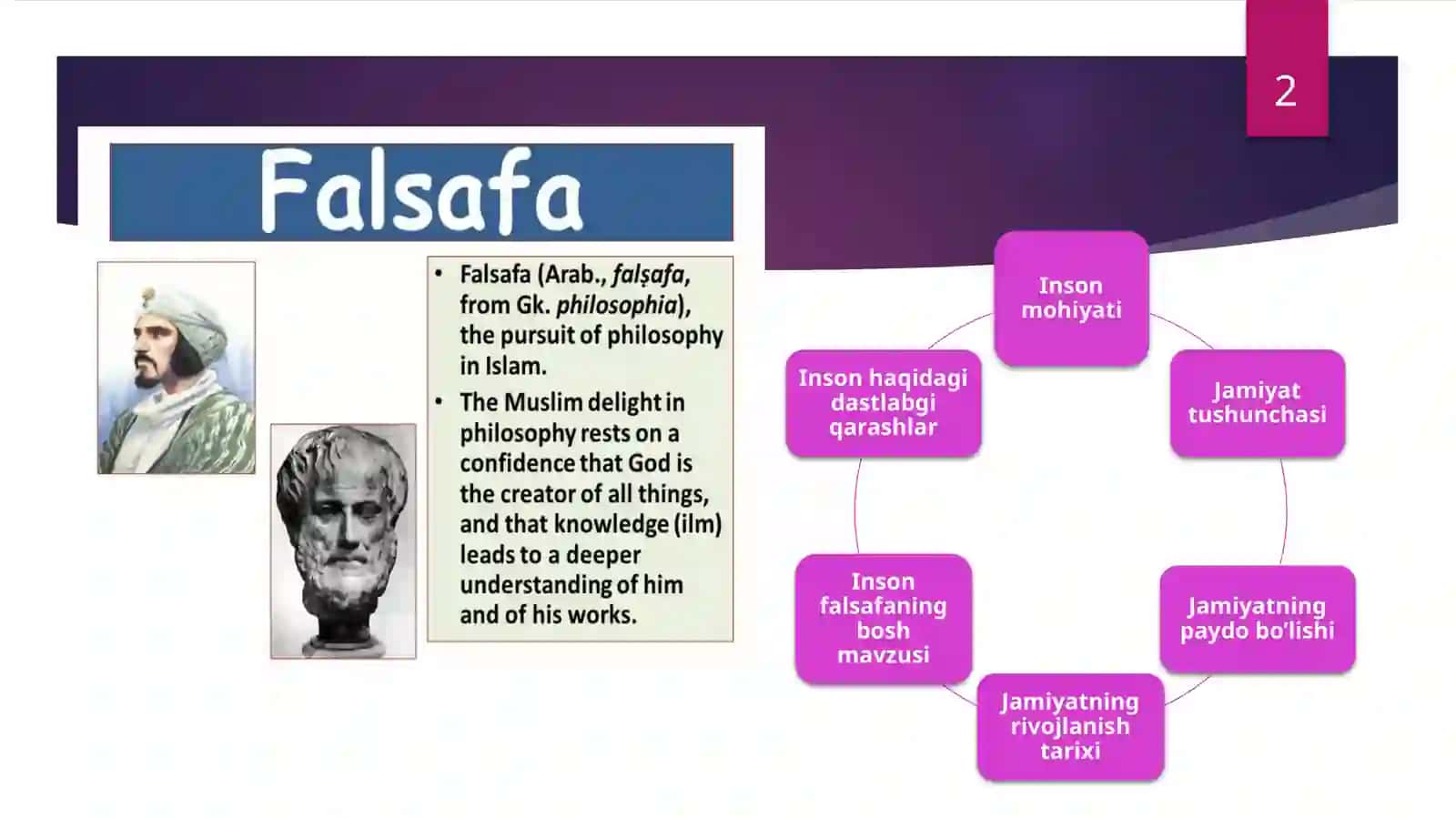 Boymurodova Fotimaning Falsafa fanidan taqdimoti 2