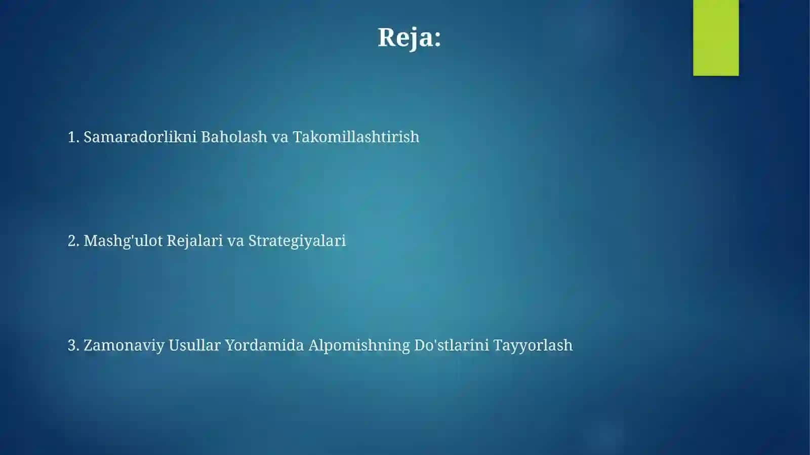 Alpomish dostonini zamonaviy metodlar yordamida o'qitish 2