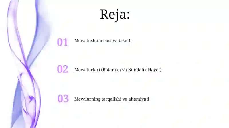 Mevahaqidatushunchamevalarningklassifikatsiyasi 2