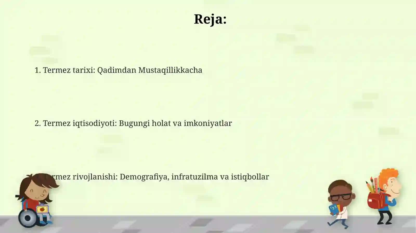 Termez shahrining tarixi, iqtisodiyoti va rivojlanishi 2