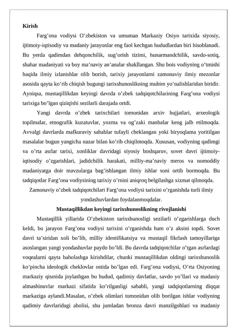 Farg’ona vodiysi tarixi 2
