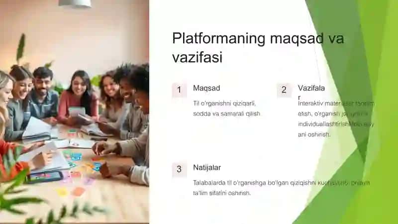 Yangi til o'rganish platformasi 2