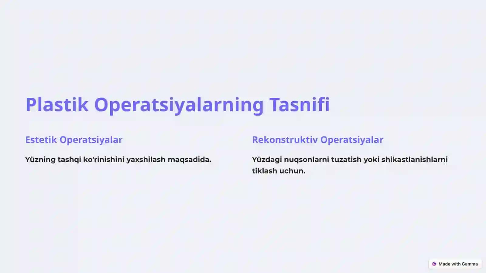 Yüz Plastikasi 2