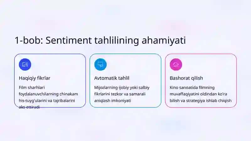 Naive Bayes yordamida film sharhlarini sentiment tahlili 2
