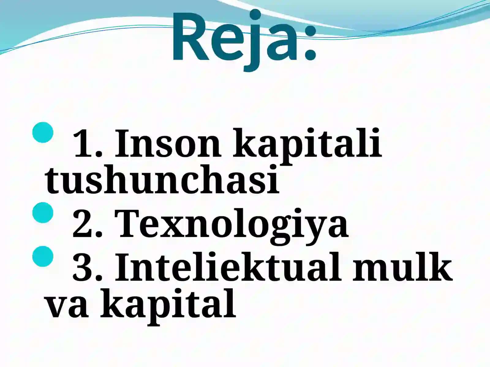 G’OYALAR IQTISODIYOTI 2