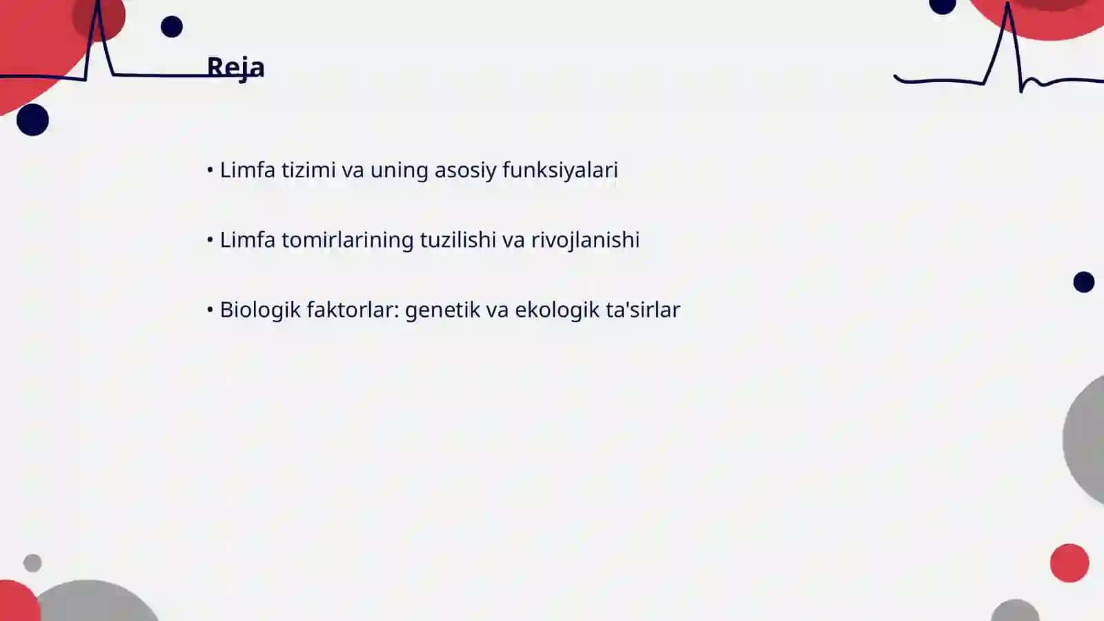 Limfa tomirlarining taraqqiyotiga va tuzilishiga ijtimoiy va biologik muxitlarning ta'siri 2