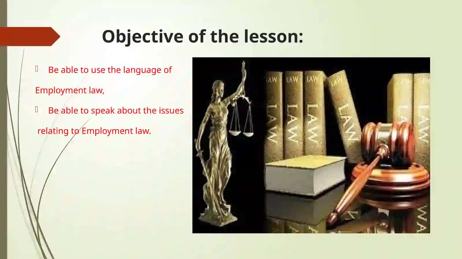 The Language of Employment Law 2