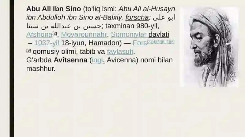 Markaziy Osiyo allomalarning islom ilmlariga qo’shgan hissasi va ularning ahamiyati 2