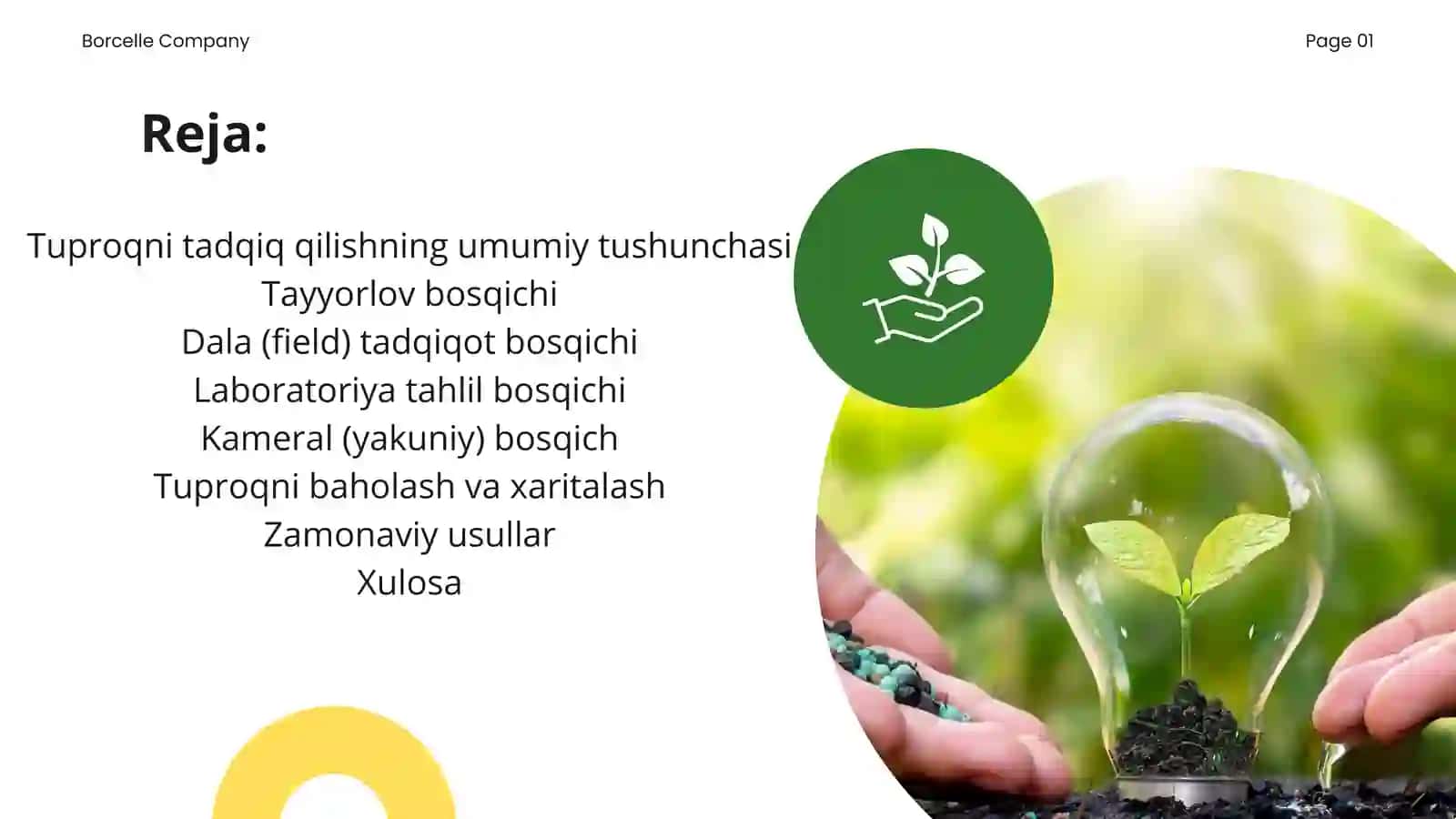 TUPROQLARNI TADQIQ QILISH BOSQICHLARI 2