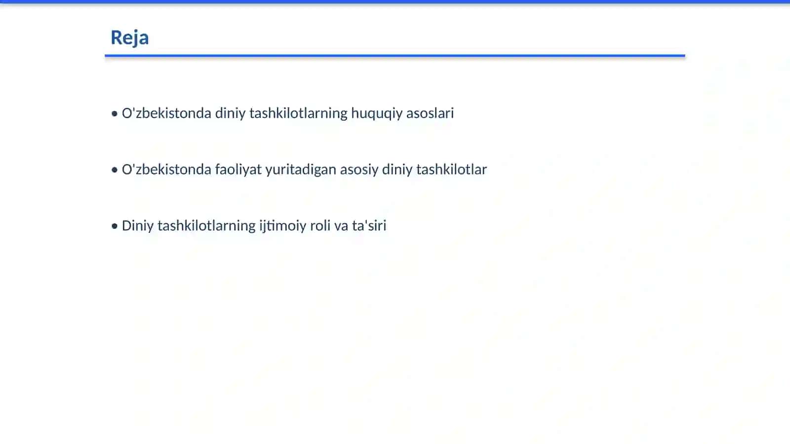 O'zbekistonda faoliyat yurutuvchi diniy tashkilotlar 2