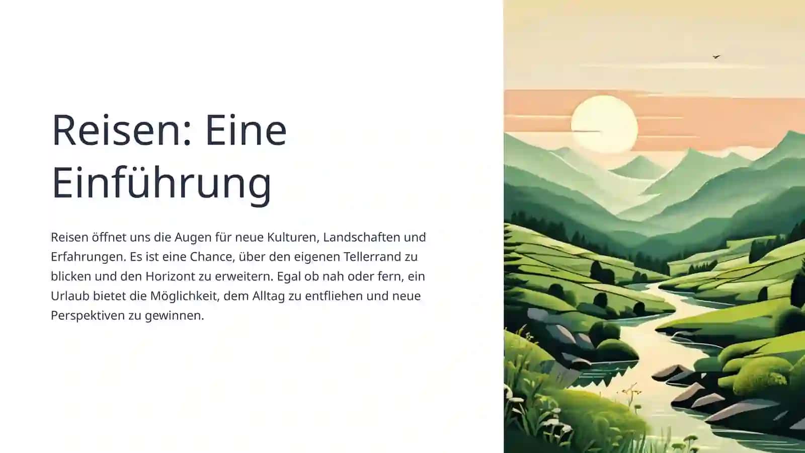 Reisen: Eine Einführung 2