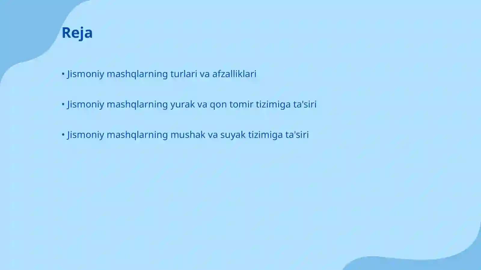 Jismoniy mashqlarning inson tanasiga ta'siri 2