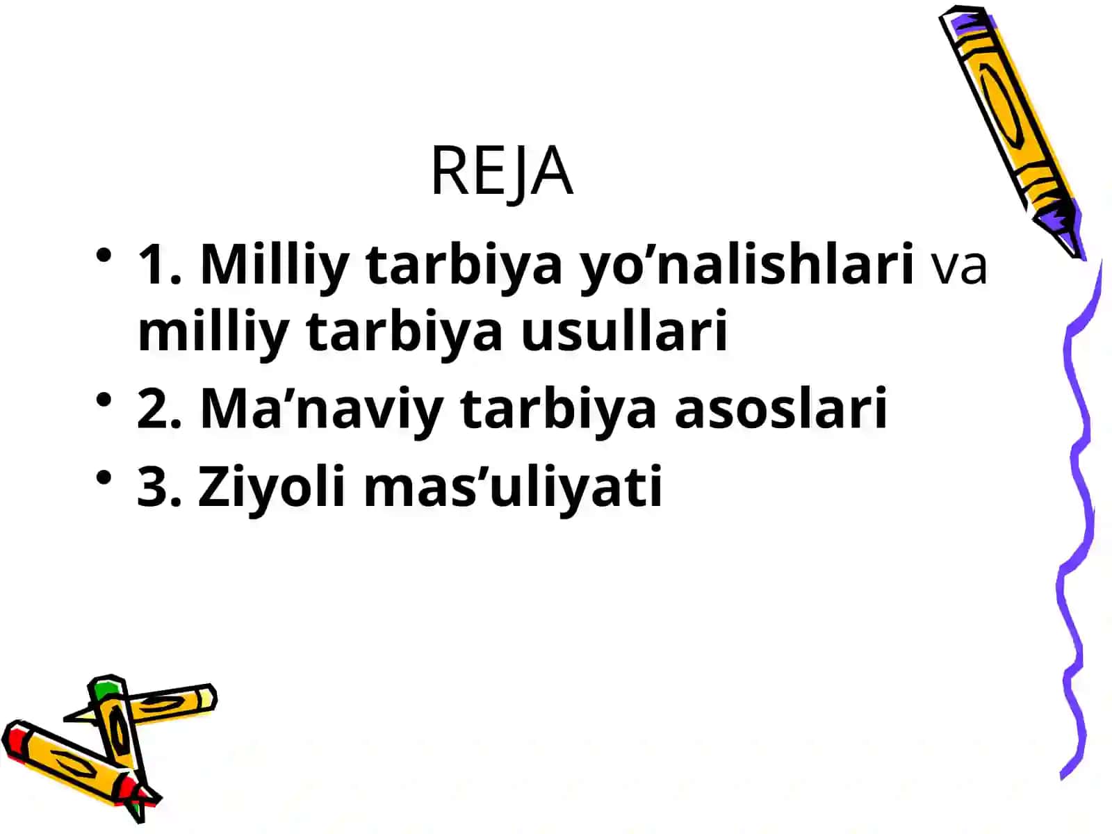 Balalarni tarbiyalashda o`zbek oilasidagi urf odatlar, marosimlarning tarbiyaviy ahamiyati 2