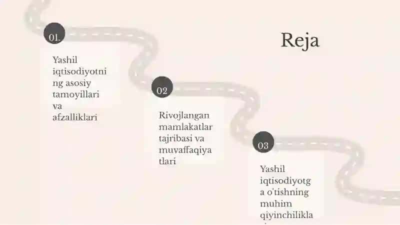 Yashil iqtisodiyotga utish tajribasi 2