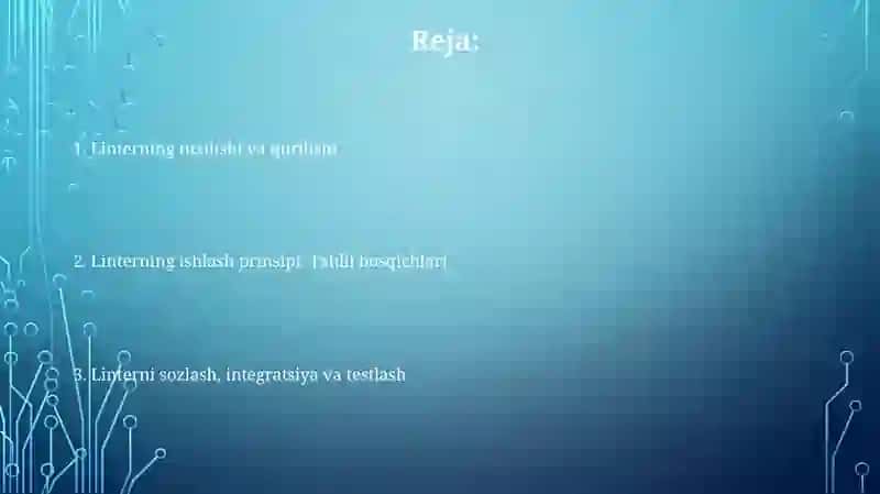 Linterus kunasining konstruktsiyasi 2