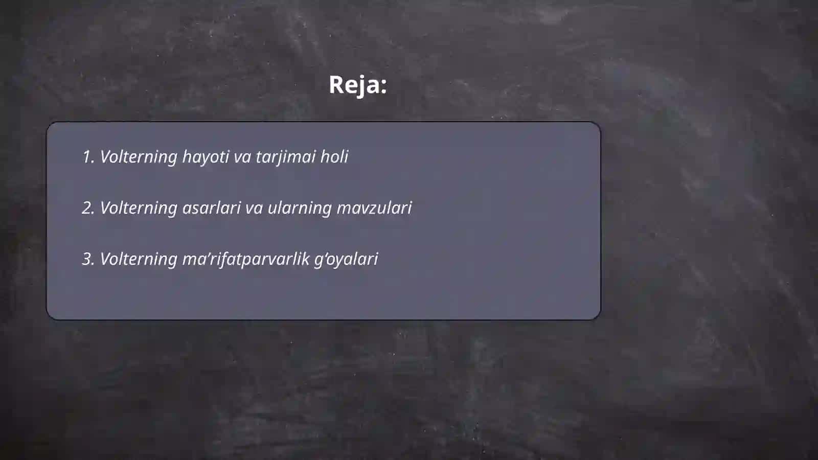 Volter ijodi 2