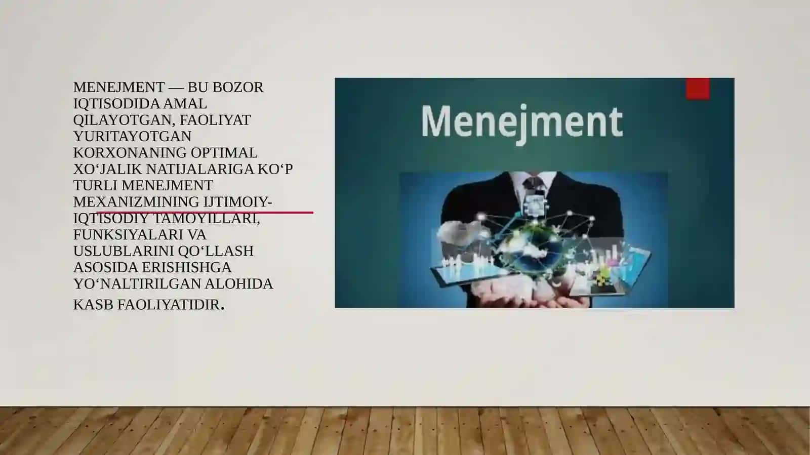 Menejment nazariyasining shakllanish va rivojlanish bosqichlari 2