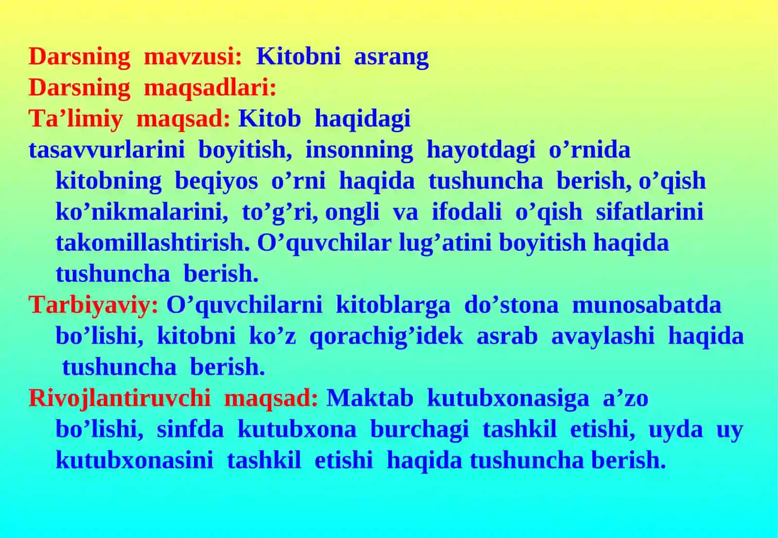 Kitobni asrang 2