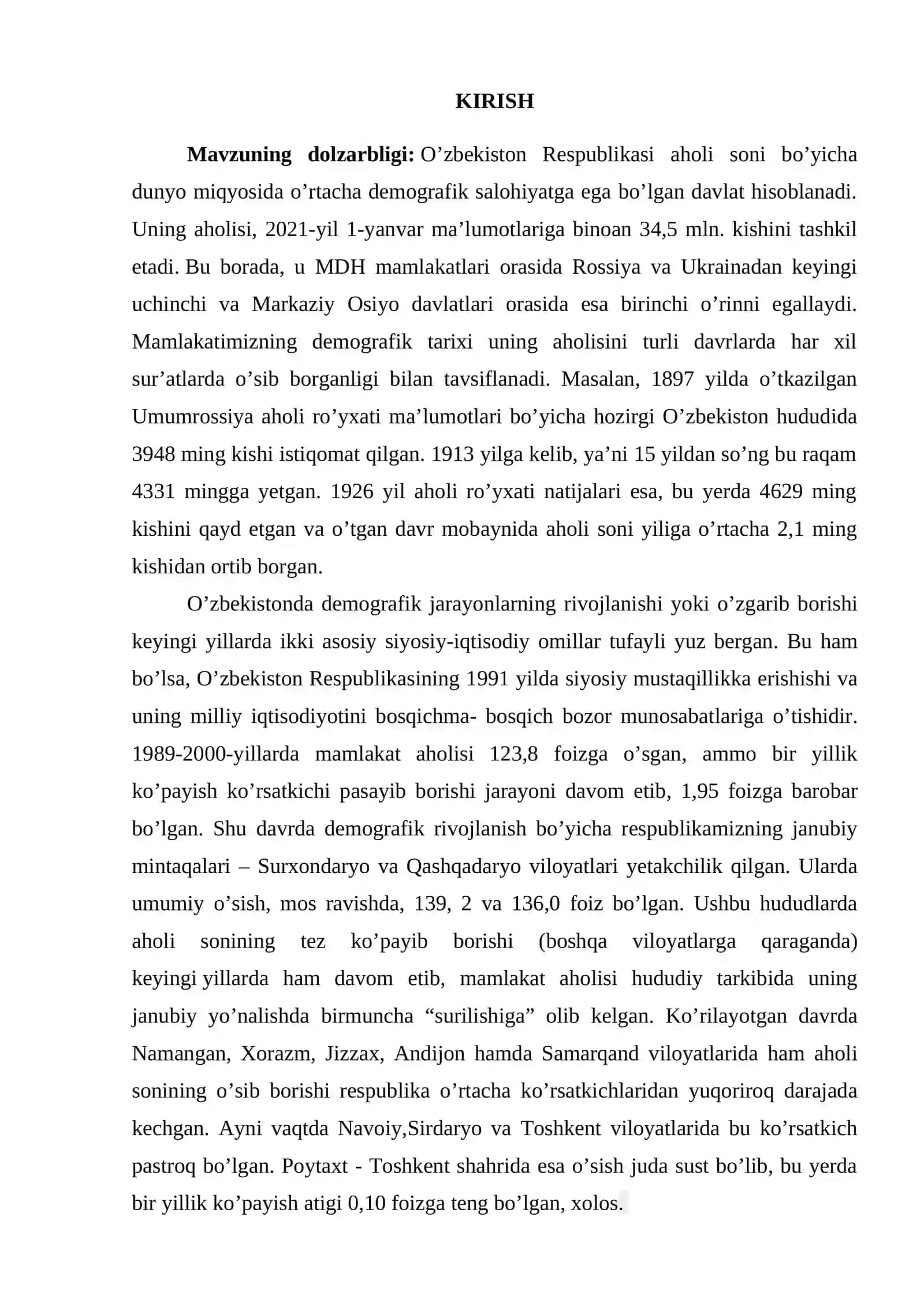 O’ZBEKISTON AHOLISINNG TAKROR BARPO BO’LISHI VA UNING MINTAQAVIY XUSUSIYATLARI 2