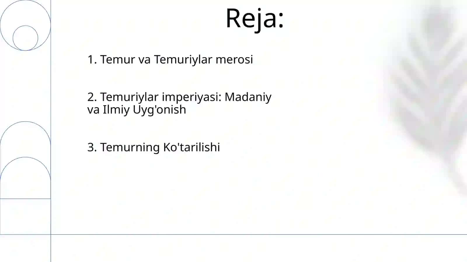 Temur va Temuriylar davri renessansi 2