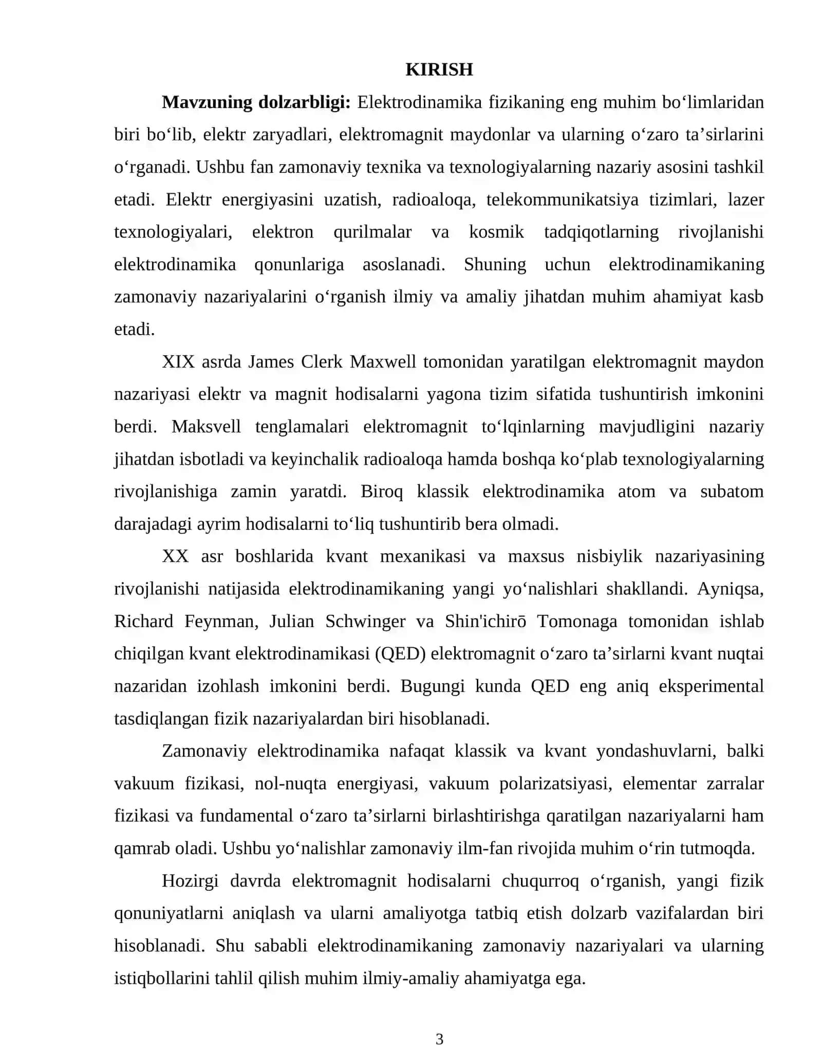 ELEKTRODINAMIKANING 2